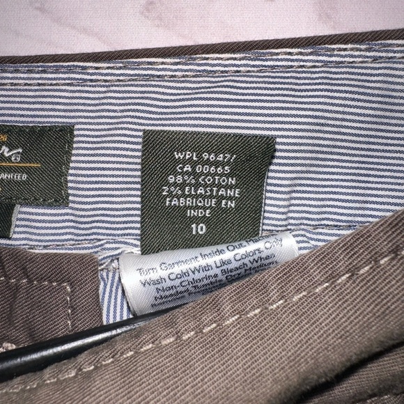 Eddie Bauer Blakely Fit Cropped Wide Leg Pants - Size 10 Office Church School - Picture 8 of 8